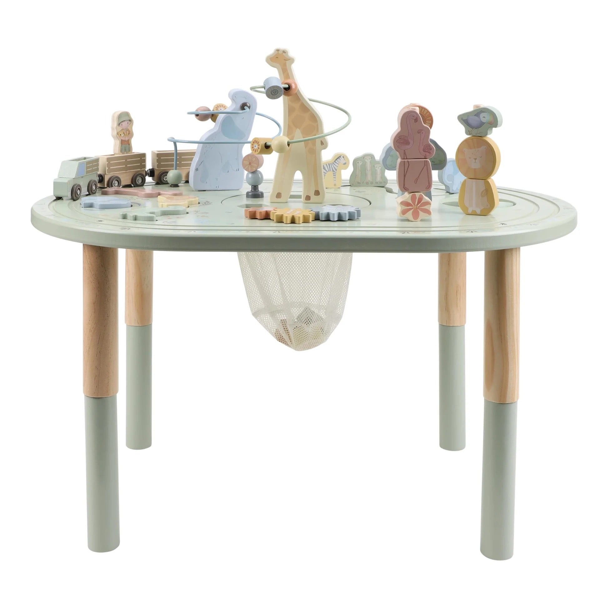 Little Dutch Safari Friends Activity Table XL with safari play activities