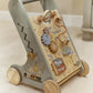 Little Dutch Safari Friends Wooden Baby Activity Walker activity details