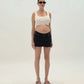 Heaven Denim Maternity Shorts Black