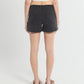 Heaven Denim Maternity Shorts Black