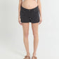 Heaven Denim Maternity Shorts Black