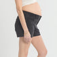 Heaven Denim Maternity Shorts Black
