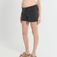 Heaven Denim Maternity Shorts Black