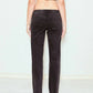 Soon Slim Straight Leg Jeans Black worn during pregnancy