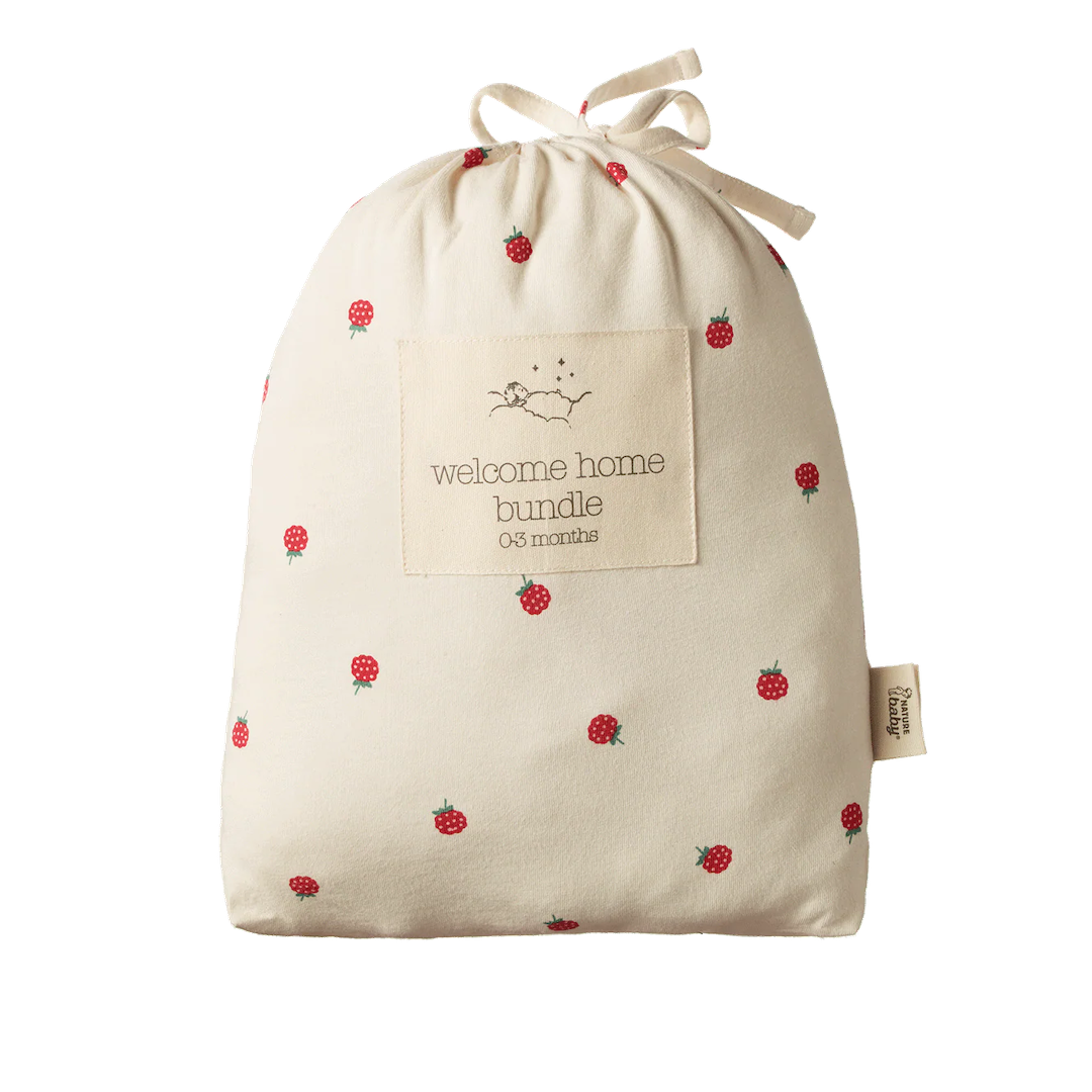 Welcome Home Bundle by Nature Baby Raspberry