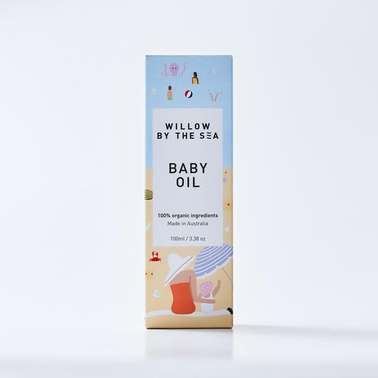 Organic Baby Oil by Willow by The Sea