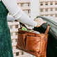 OiOi Signature Pram Caddy Organiser Tan