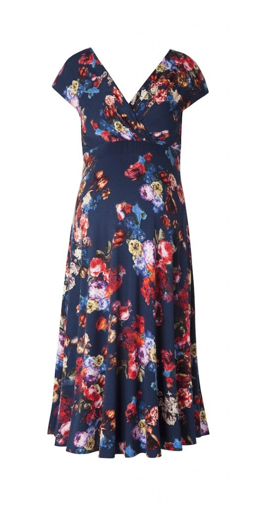 Alessandra Dress Midnight Garden