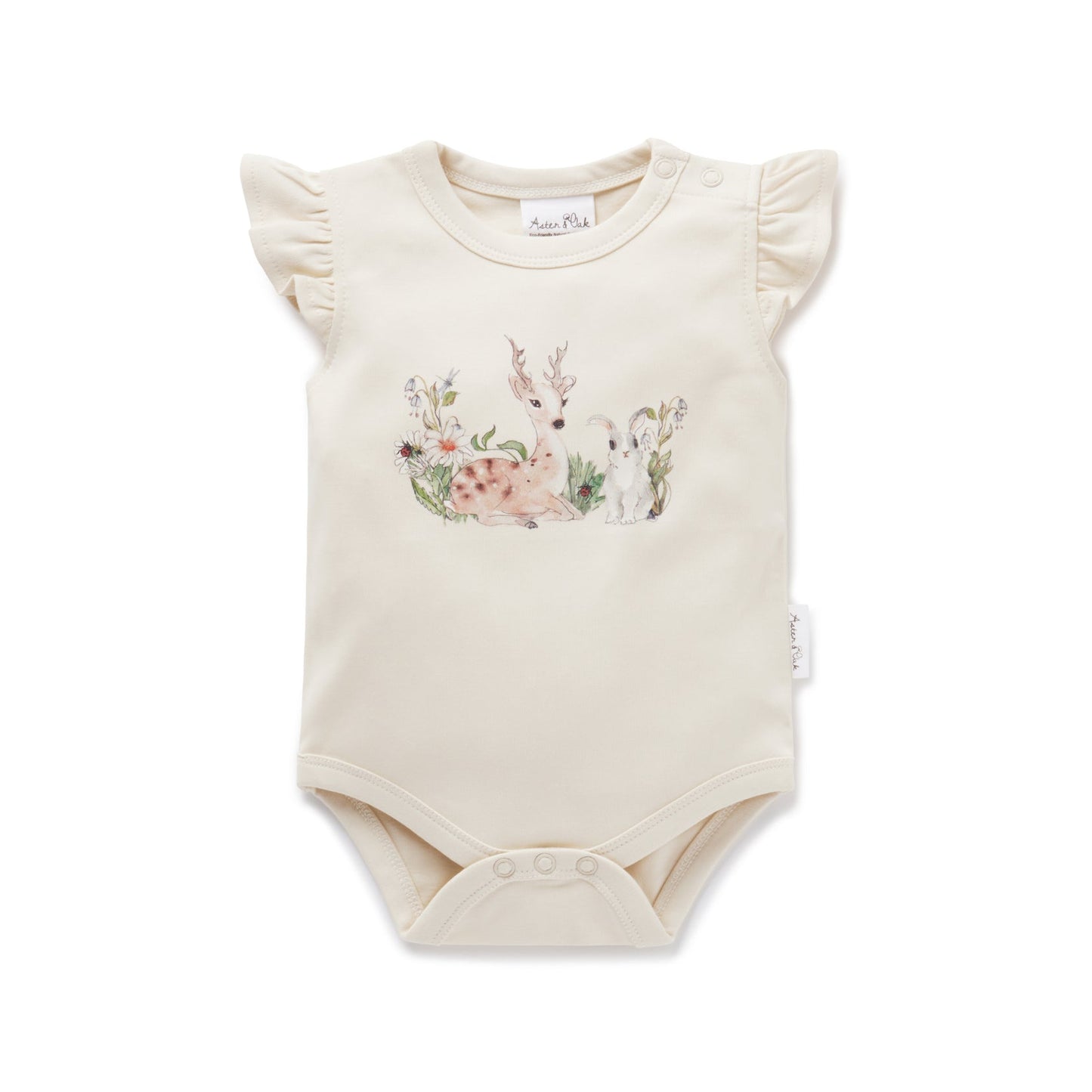 Prairie Print Flutter Onesie