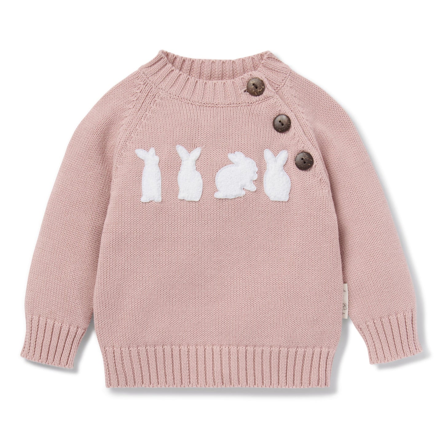 Rose Bunny Knit Jumper