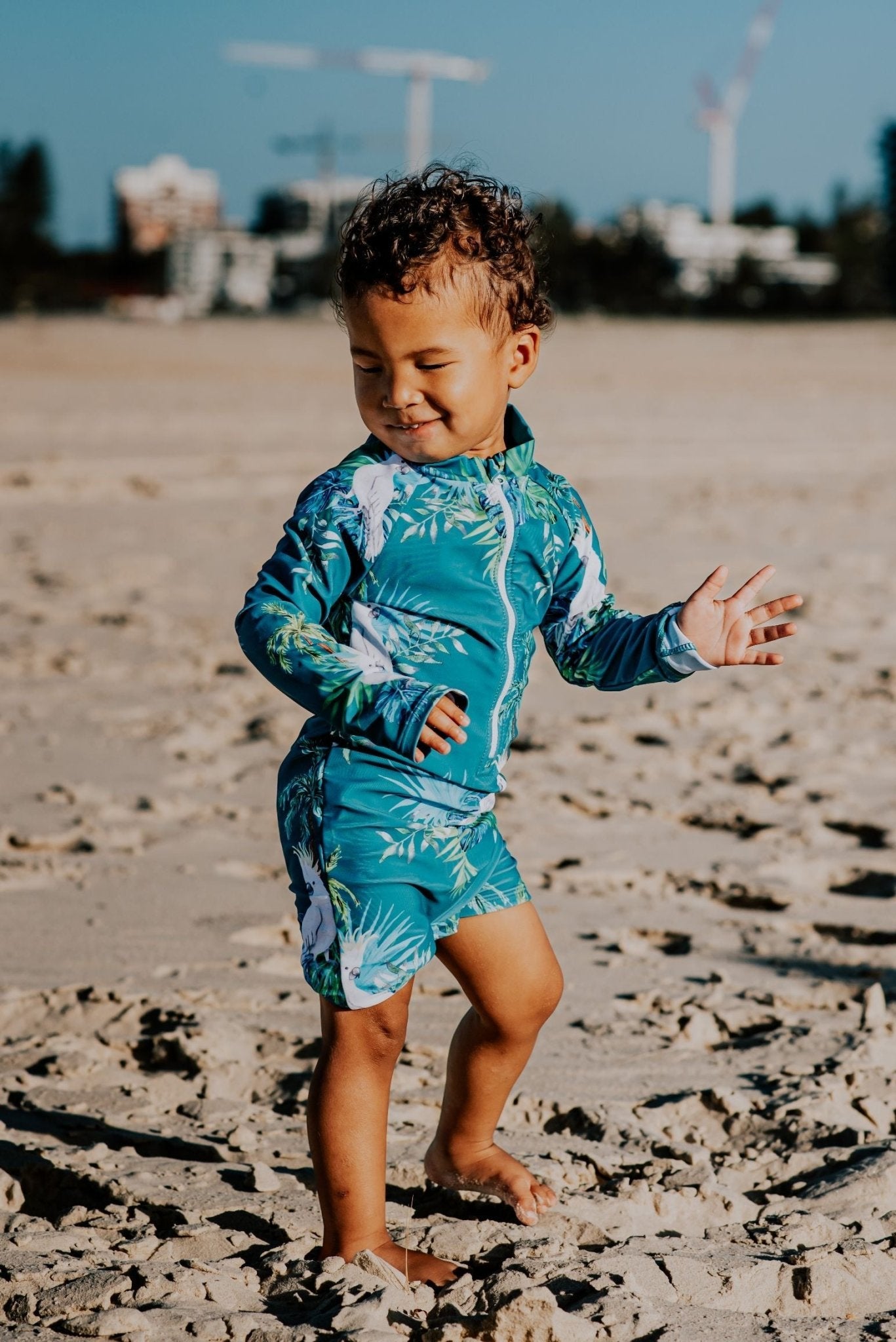 Tribe Tropical Baby UV Swim Suit