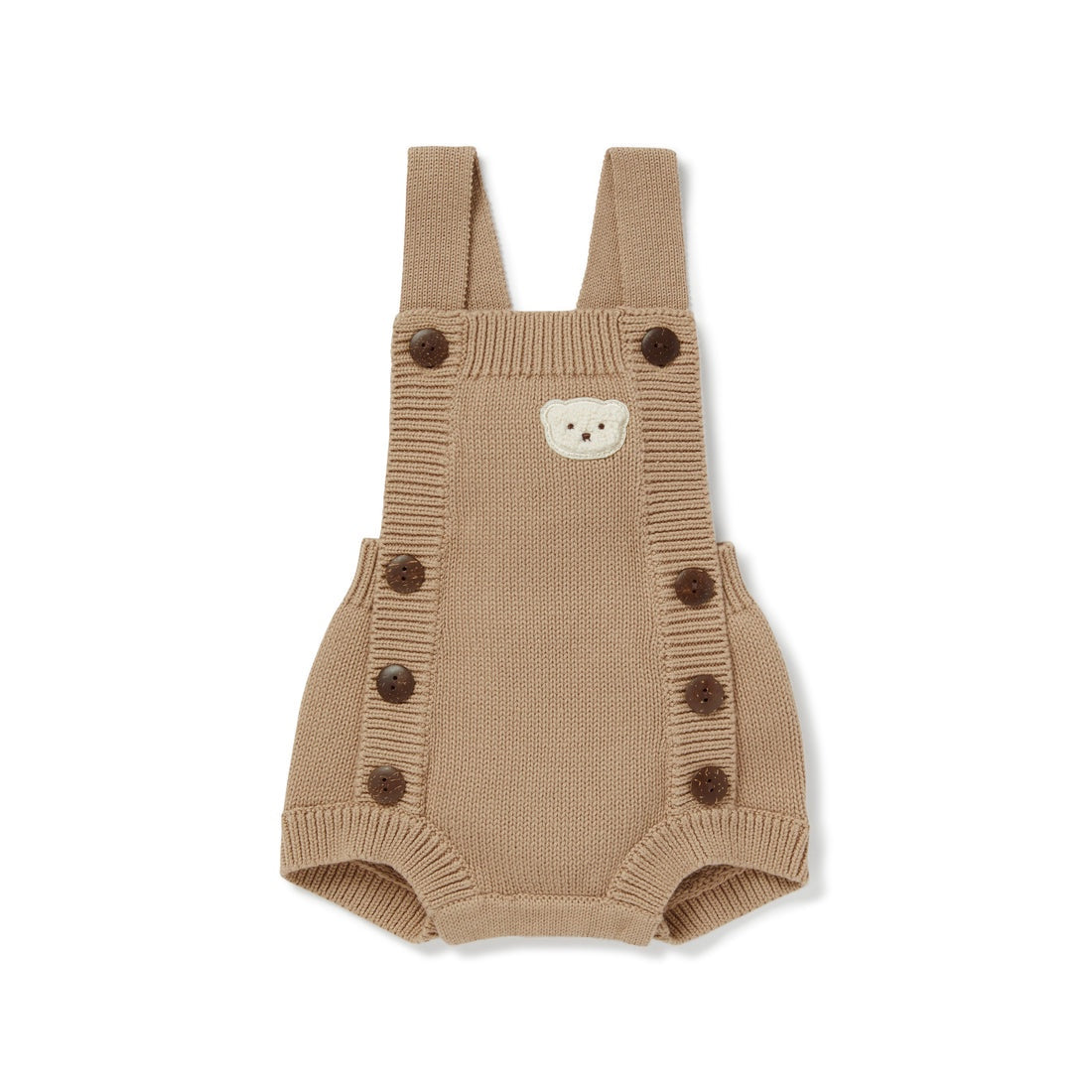 Little Bear Knit Romper