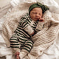Snuggle Hunny Baby Topknot Headband Ribbed