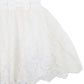 Lace Overlay Dress Ivory