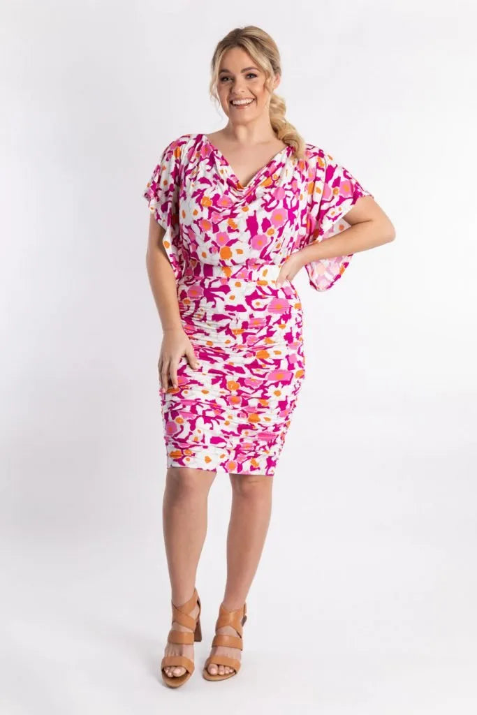 Billow Dress Pink Daisy