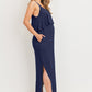 Hello Miz Overlay Top Maxi Maternity Nursing Dress