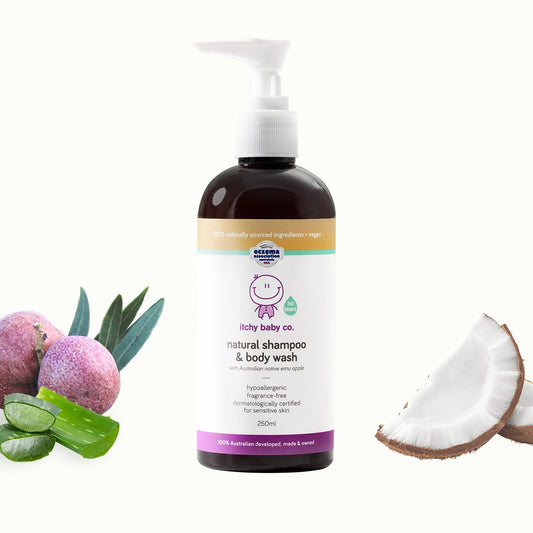 Natural Baby Shampoo & Body Wash by Itchy Baby
