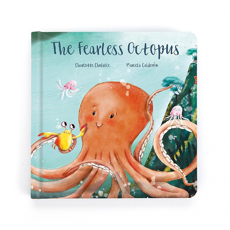 Jellycat The Fearless Octopus Board Book (Odell)