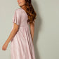 Kimono Dress Dotty Pink