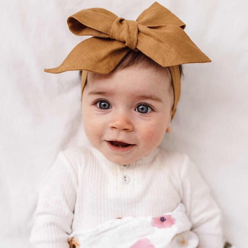 Linen Headbow Wraps