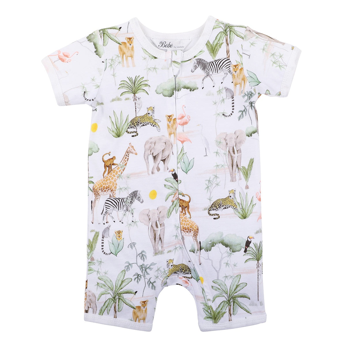 Lucas Safari Short Zip Romper