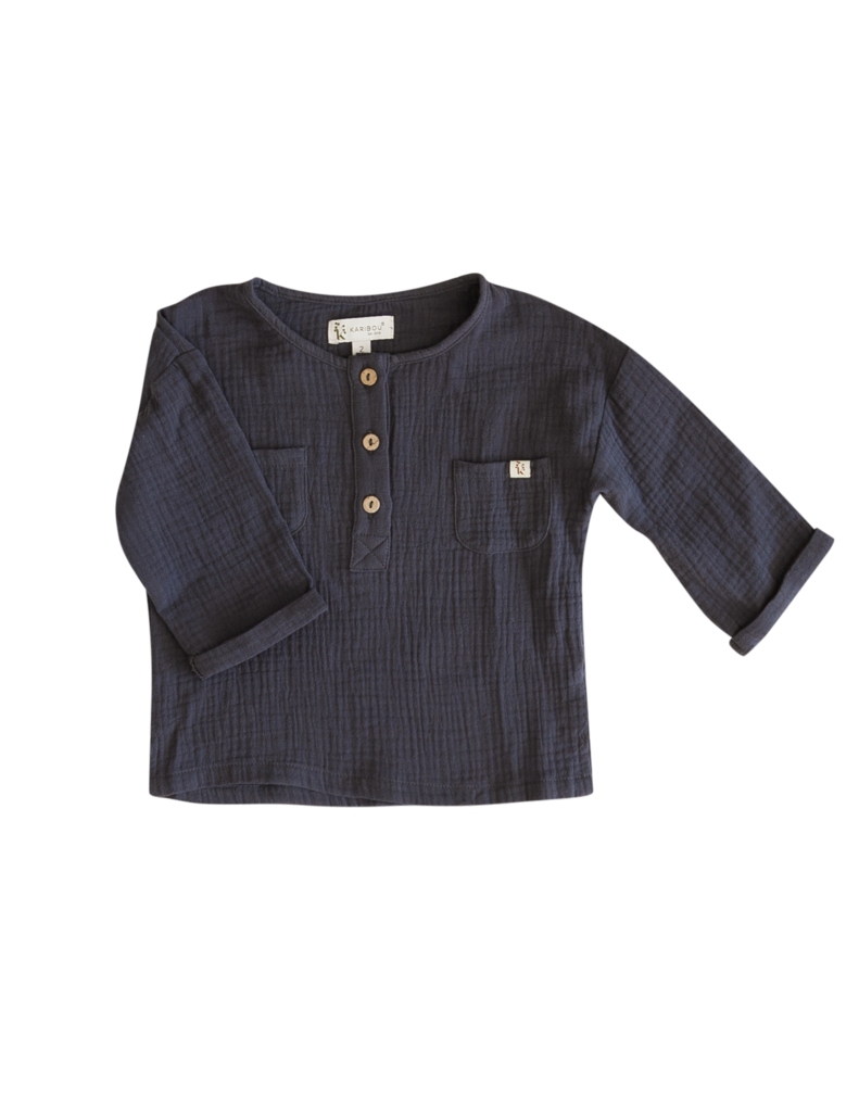 Lucas Boys Muslin Shirt