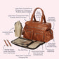 OiOi Carry All Nappy Bag Faux Leather