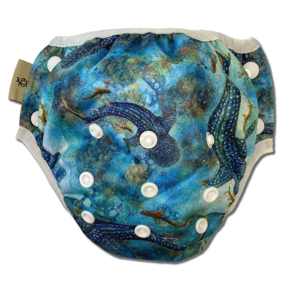 Reusable Swim Nappy OSFM Earthside Eco Bums