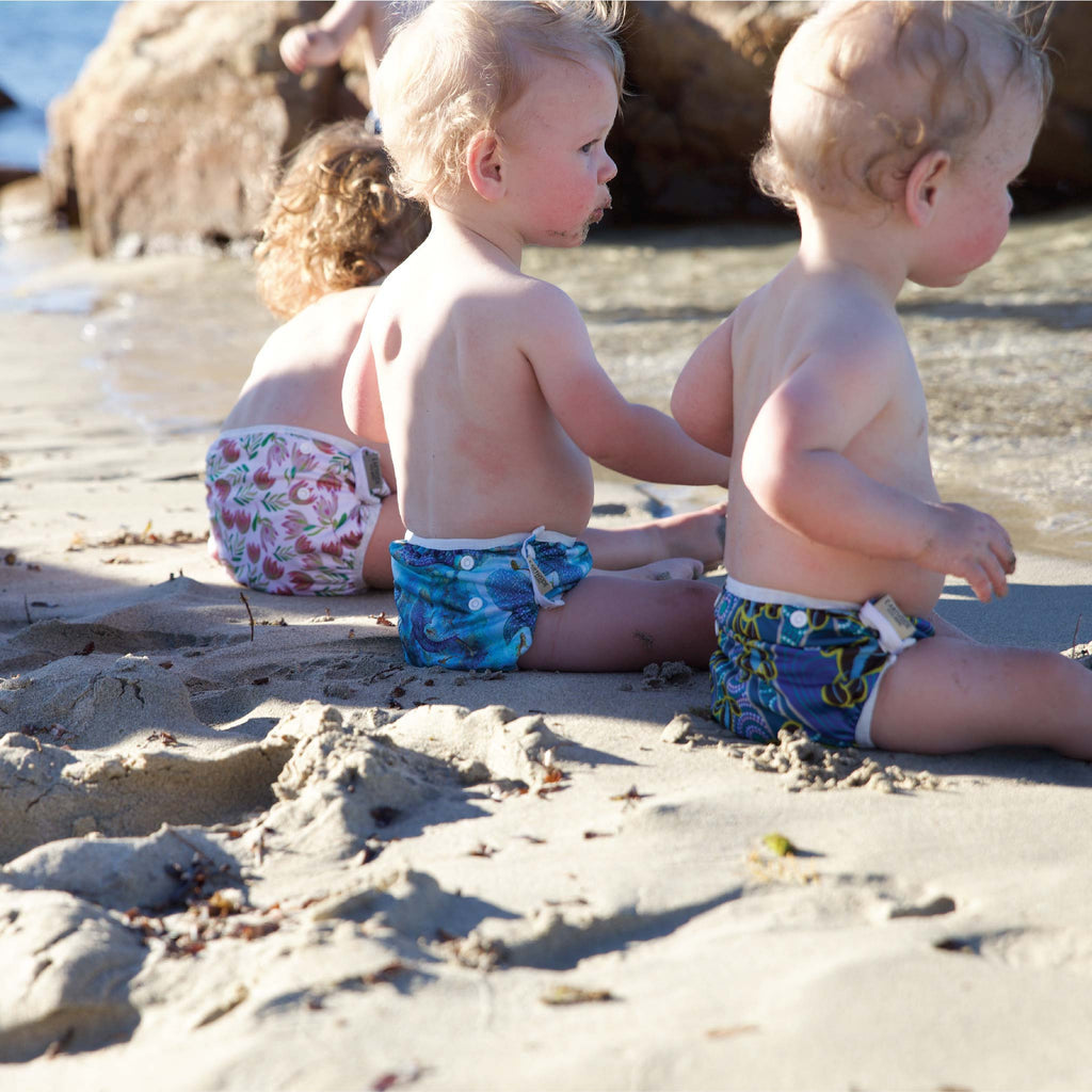 Reusable Swim Nappy OSFM Earthside Eco Bums