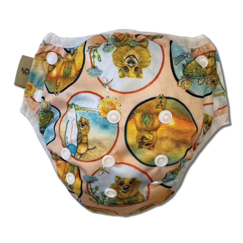 Reusable Swim Nappy OSFM Earthside Eco Bums