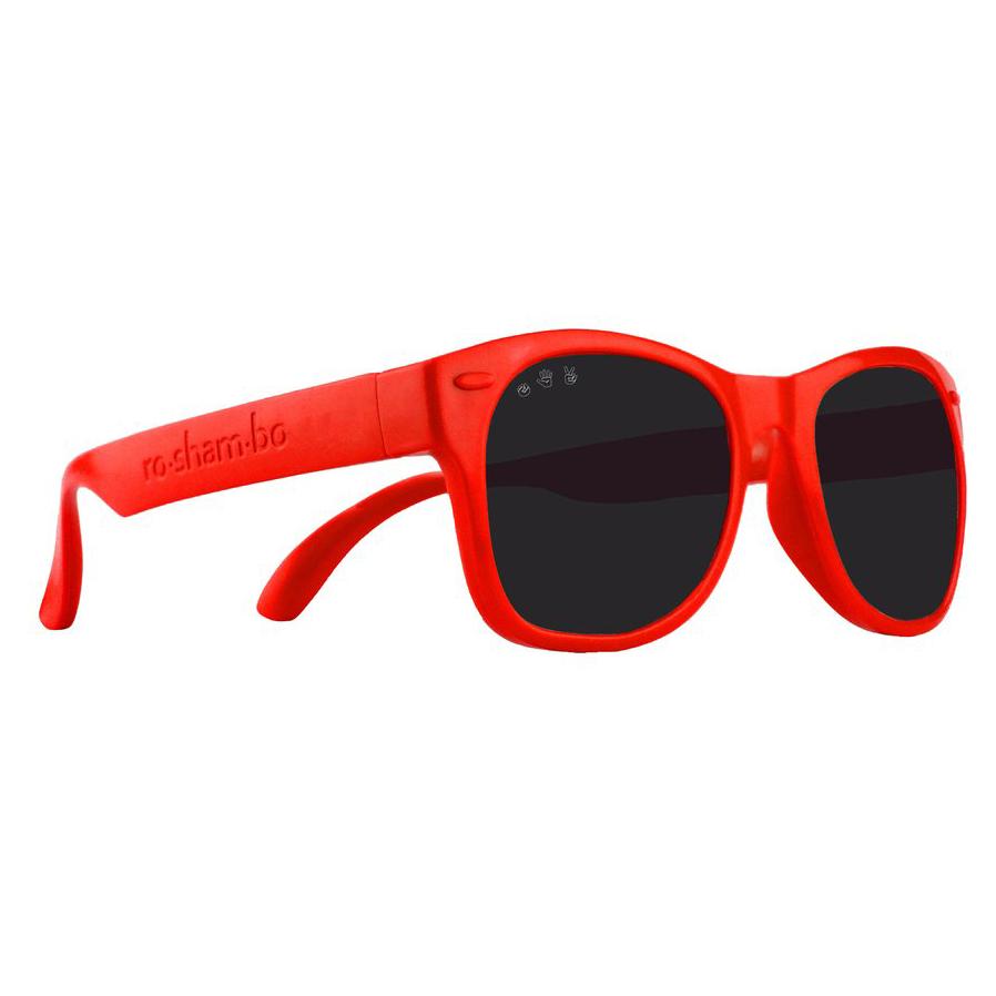 Roshambo Baby Sunglasses Wayfarer Black Lenses