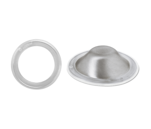 Silverette Silver Nursing Cups + O-Feel Rings