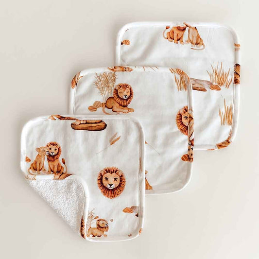 Snuggle Hunny Organic Wash Cloth Lion