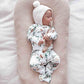 Bonnet and Booties Ivory