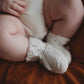 Bonnet and Booties Ivory