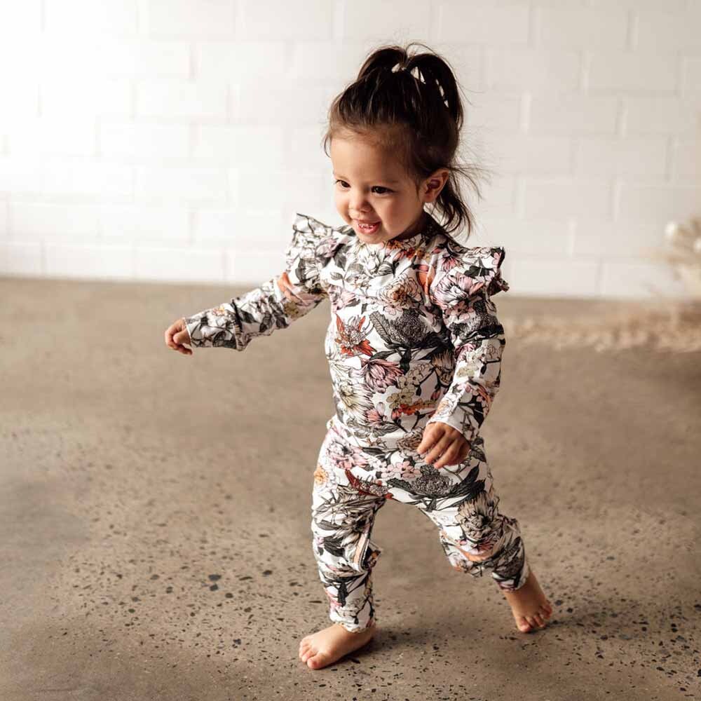 Snuggle Hunny Australiana Organic Growsuit