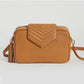 Baebina Cross Body Pram Caddy Organiser Tan - Genuine Leather