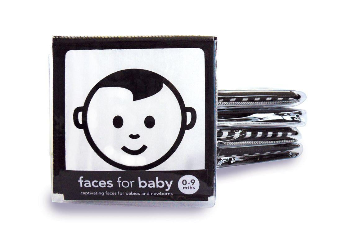 Mesmerised Faces For Baby Cloth Book