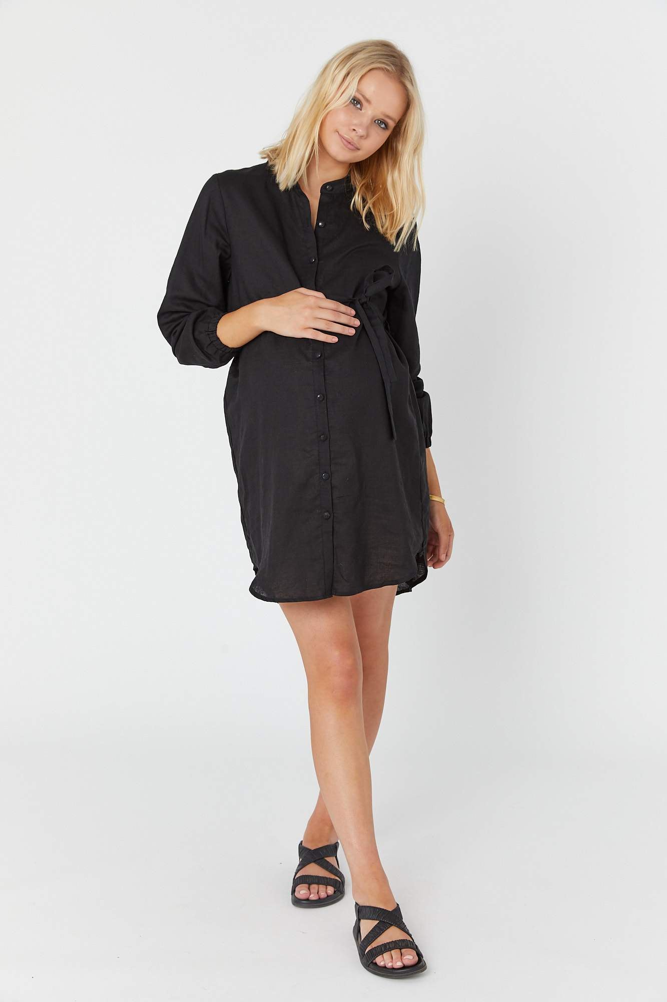 Reef Linen Dress